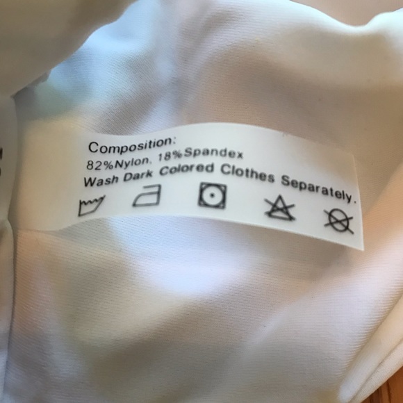 NWT Zaful Bright Yellow & White Knot Padded Bikini Set (2X) - Picture 10 of 16